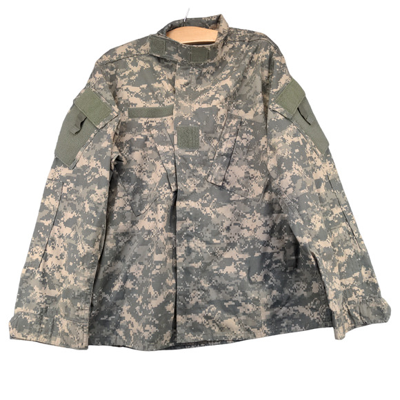 U.S. Military Mens Army Combat Uniform Digital Camo Coat Green Tan Size L - Picture 1 of 14